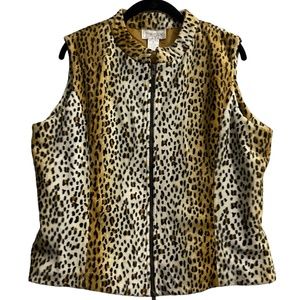JORDAN Animal Print Vest